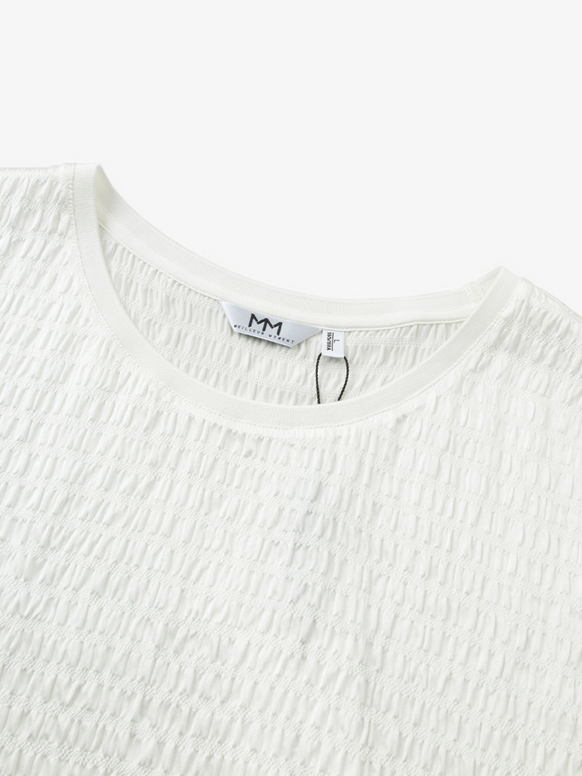 Bubble Textured Silk Blouse