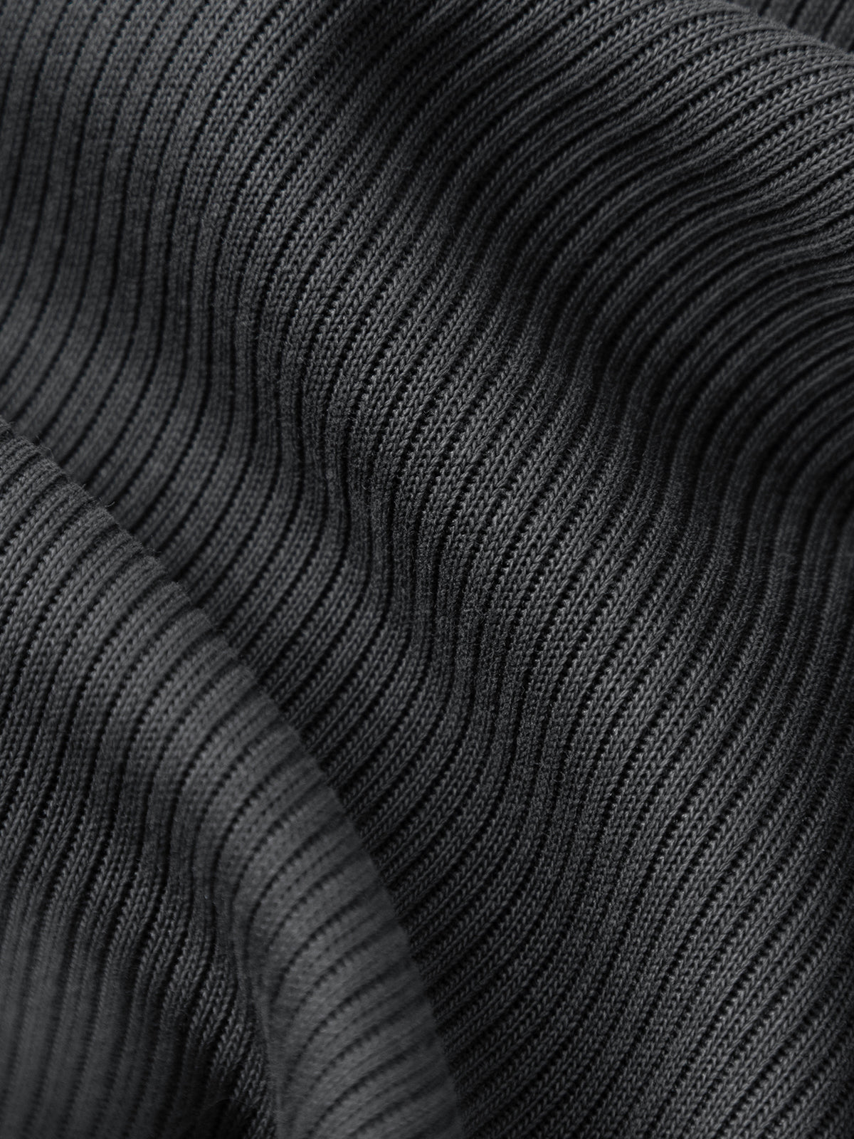 Close-up of black textured fabric