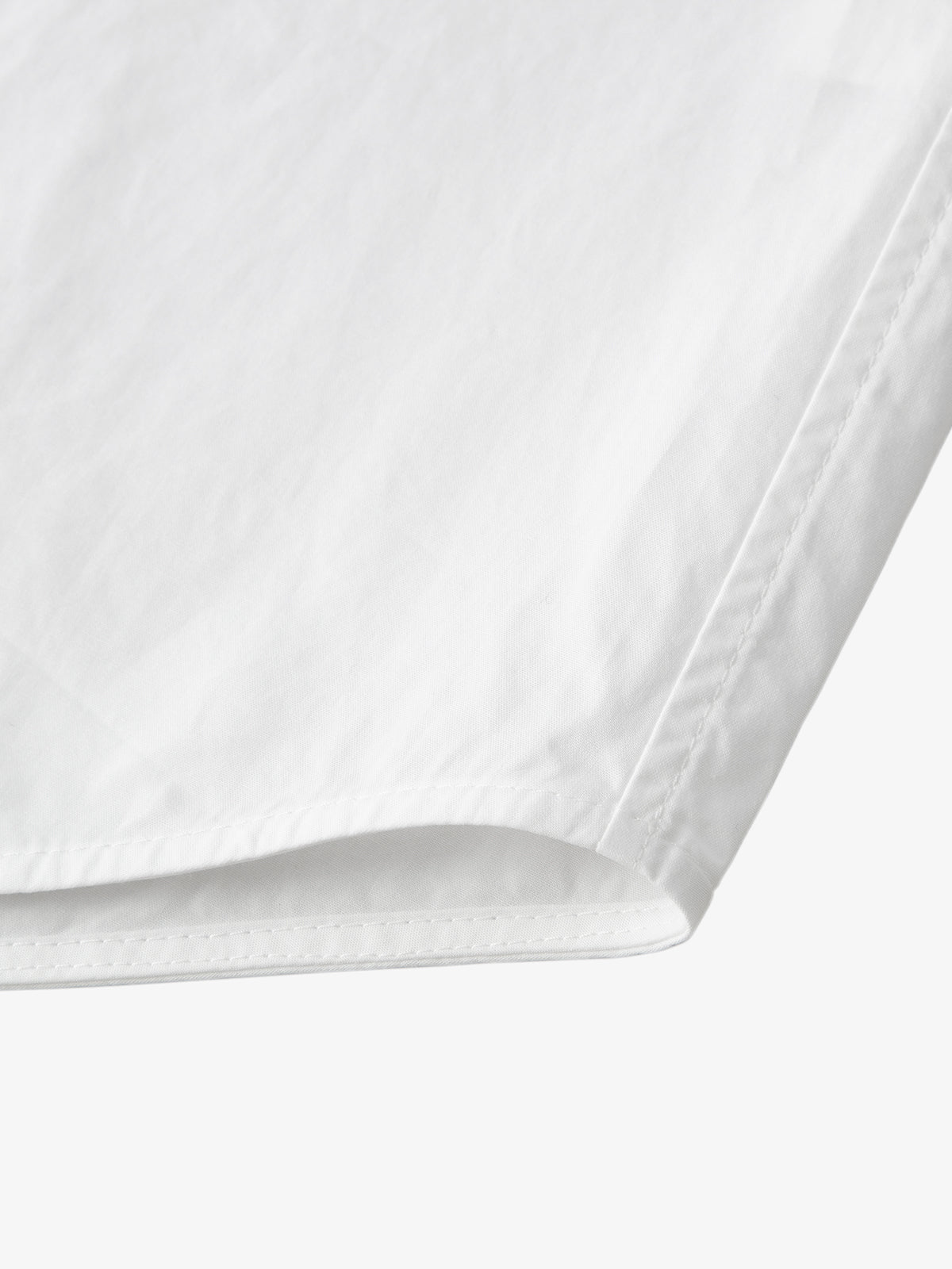 Concealed Placket Pure Cotton Shirt