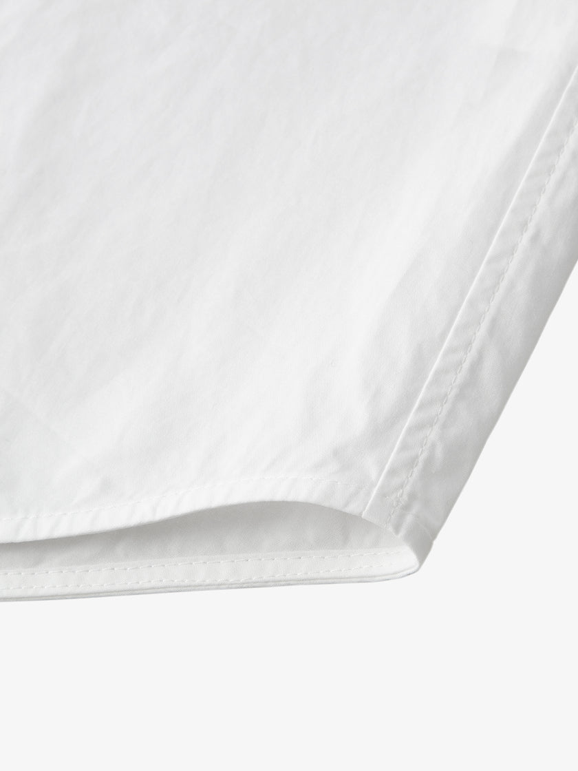 Concealed Placket Pure Cotton Shirt