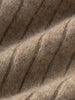 Turtleneck Cashmere Sweater Snow Mocha
