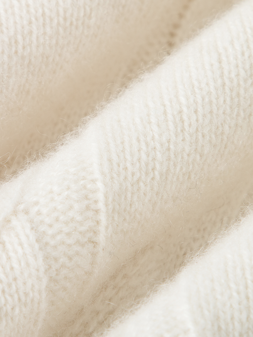Load image 1 in gallery view. Cable Knit Pure Cashmere Sweater