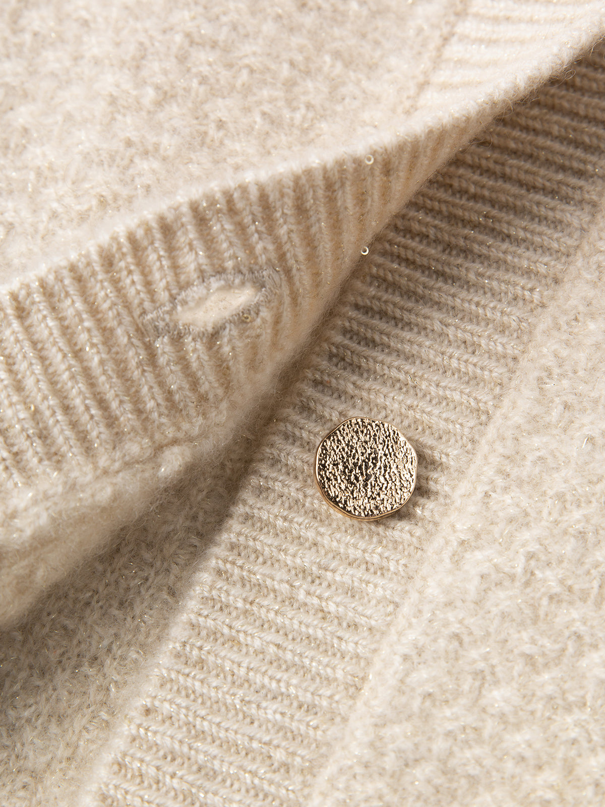 Cable Knit Cashmere Cardigan