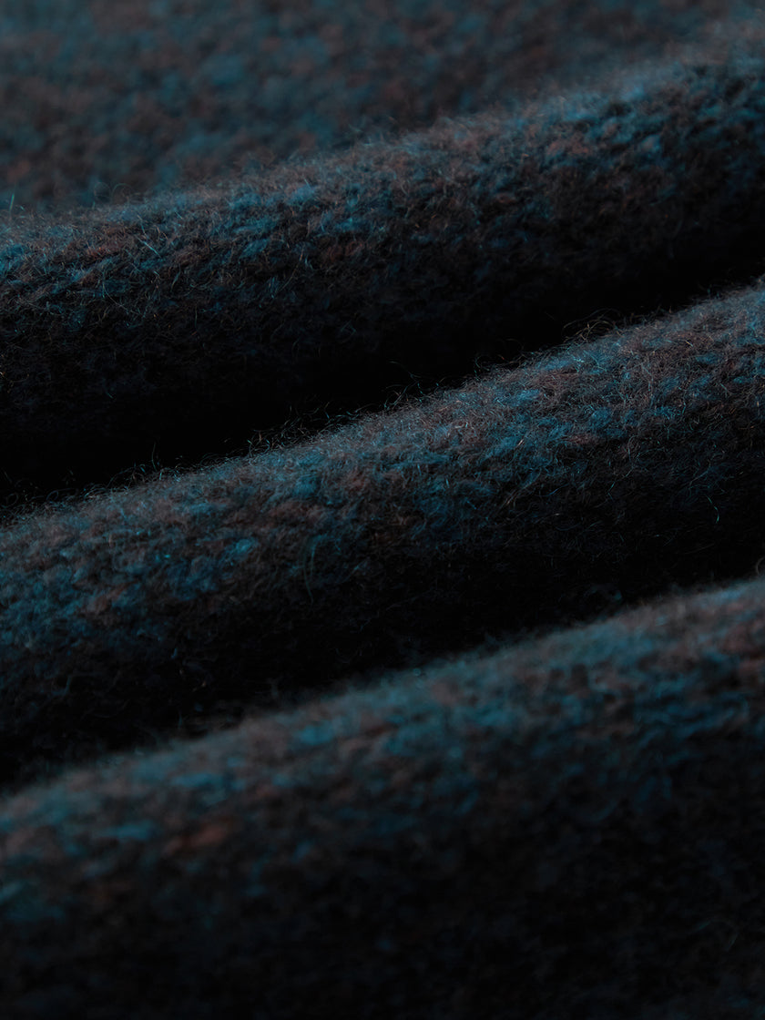 Hooded Silk-Cashmere Zip-Up Hoodie Sweater