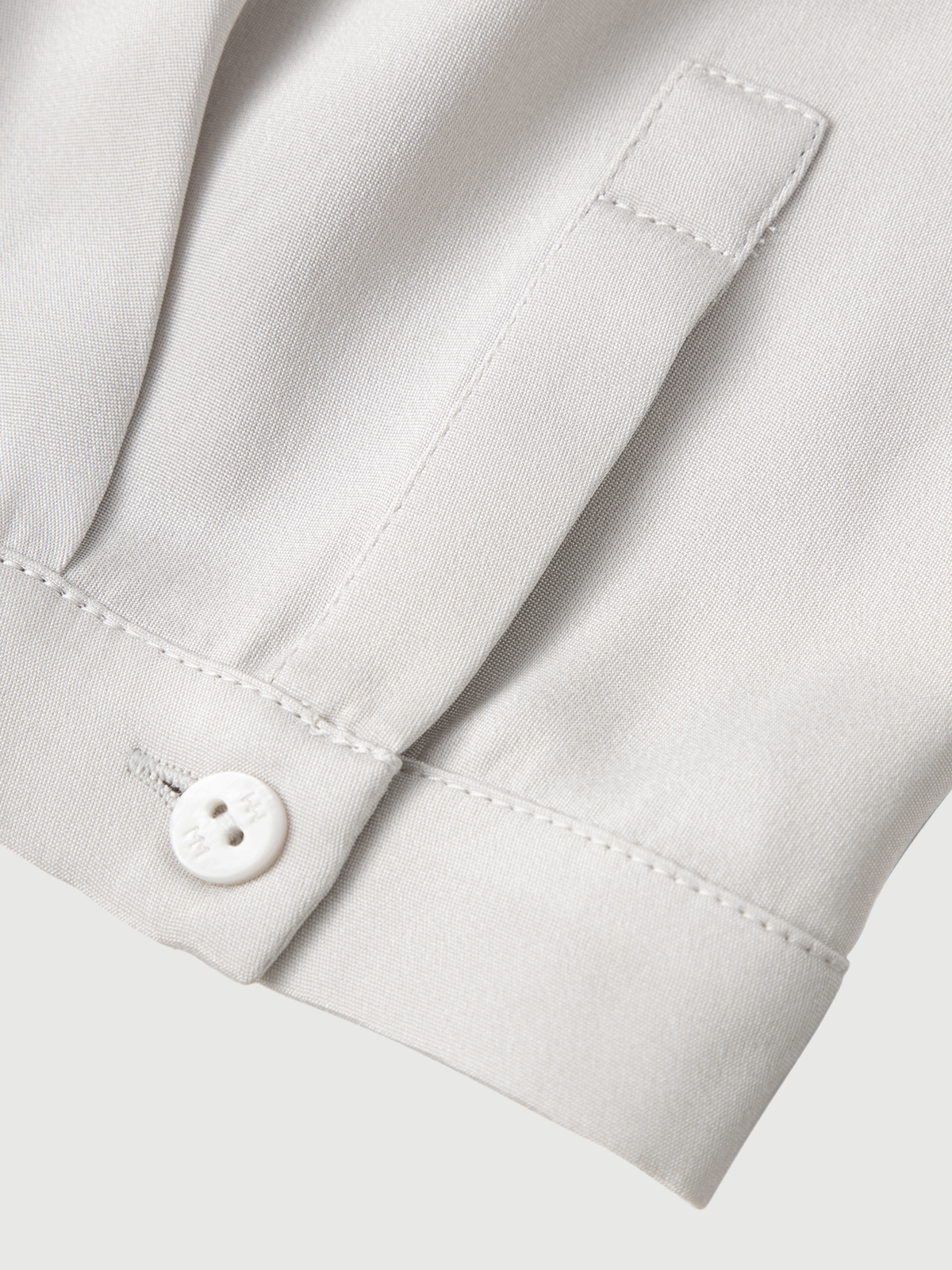 Mulberry Silk Lightweight Shirt with Three-Quarter Sleeves