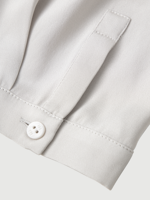 Load image 1 in gallery view. Mulberry Silk Lightweight Shirt with Three-Quarter Sleeves