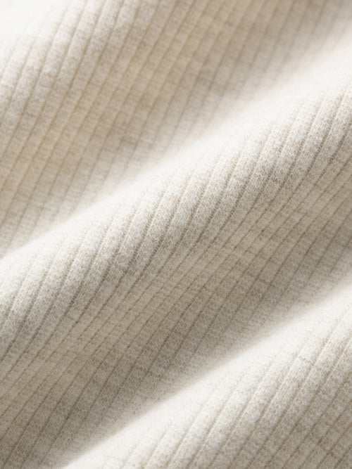 Load image 1 in gallery view. Oatmeal Elastic Waist