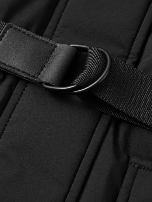 Load image 1 in gallery view. Hood Longline Down Jacket