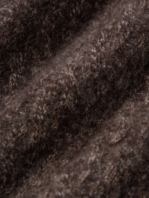 Load image 1 in gallery view. Cable-Knit Cashmere Zip Sweater