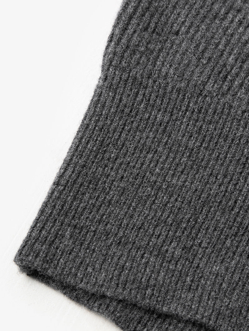 Pure Wool Polo Neck Sweater