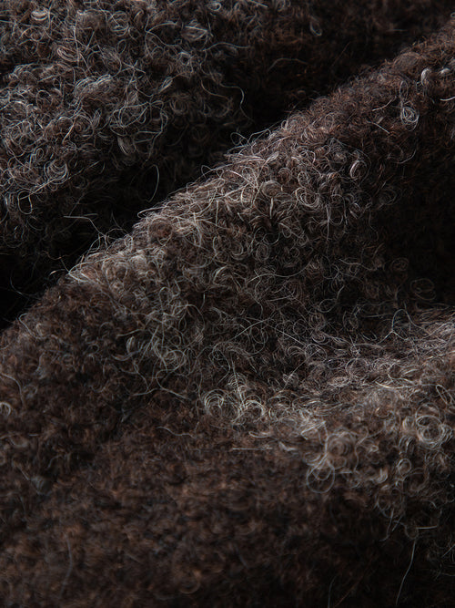 Load image 1 in gallery view. Wool-Alpaca Striped Short