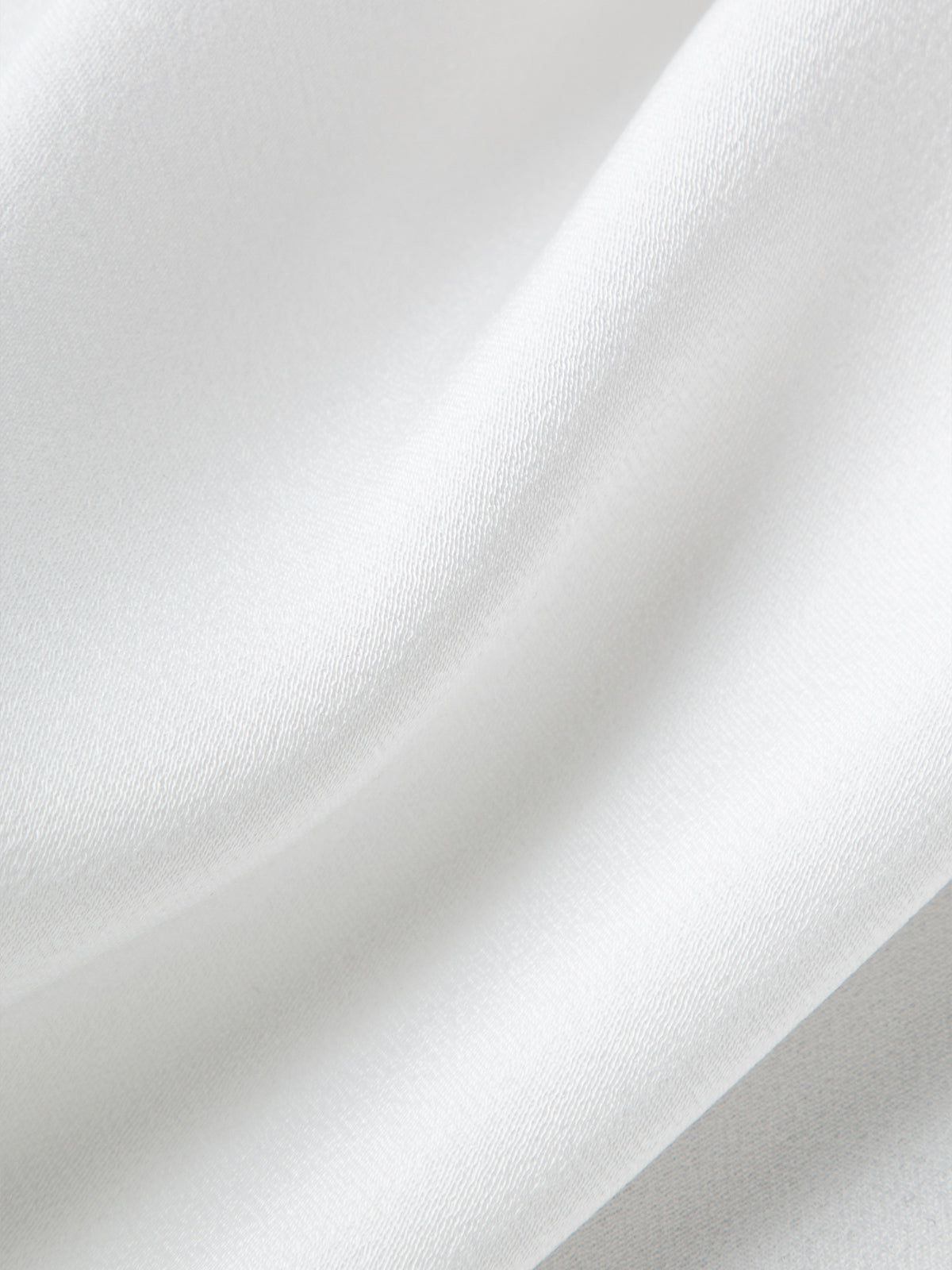 Tie Neck Acetate Blend Blouse