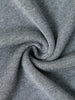 Gray Drape-Neck Top
