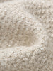 Metallic Thread Crewneck Knit Cardigan