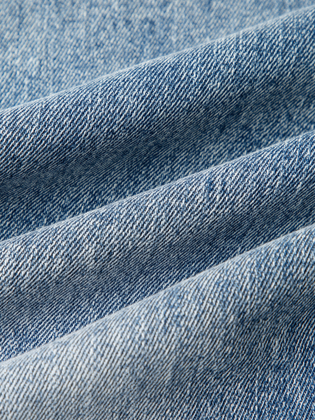 Flared Cotton Denim Pants