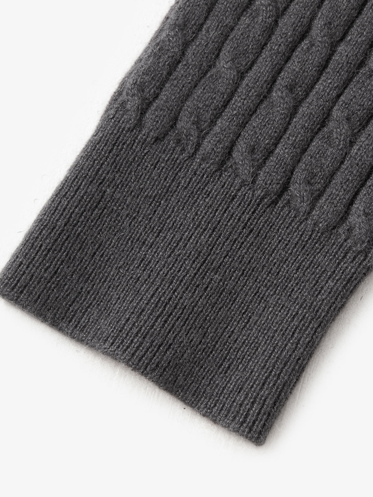 Cable Knit Cashmere Cardigan