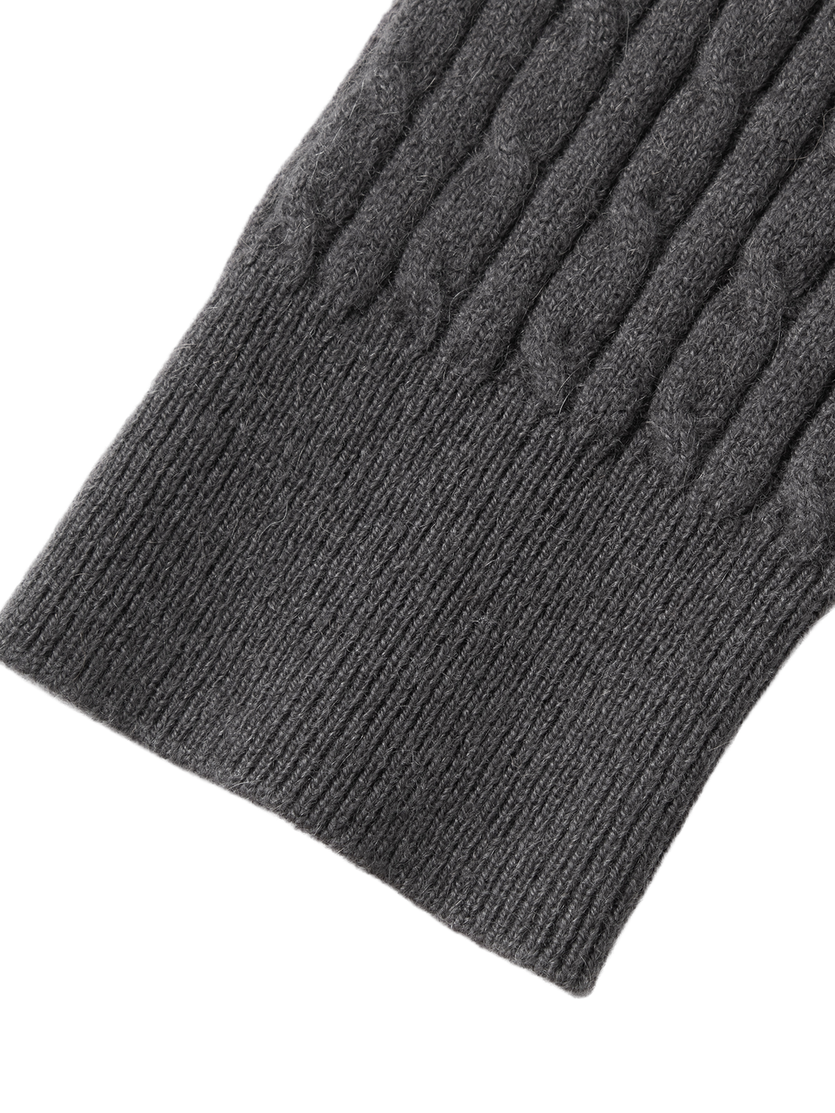 Cable Knit Cashmere Cardigan