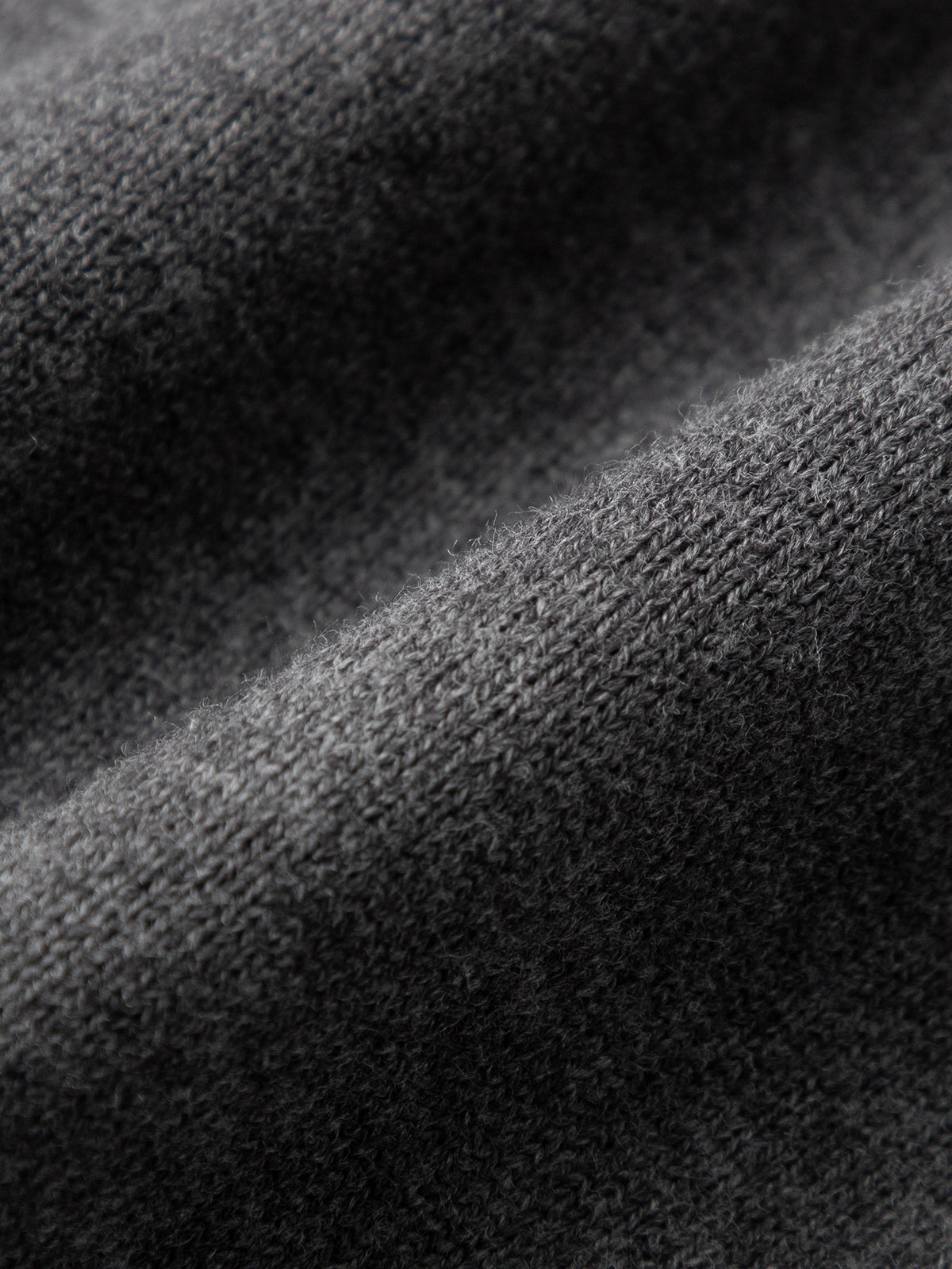 Close-up of textured black fabric
