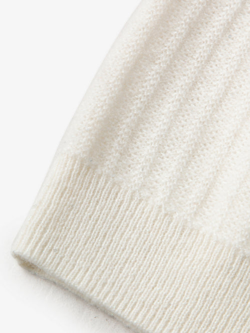 Load image 1 in gallery view. Rib Cashmere Cardigan