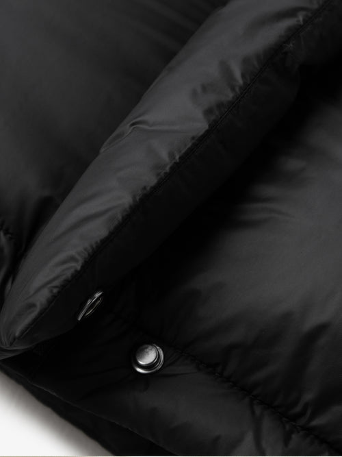 Load image 1 in gallery view. High Neck Goose Down Puffer Vest