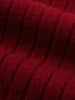 Close-up of red fabric texture