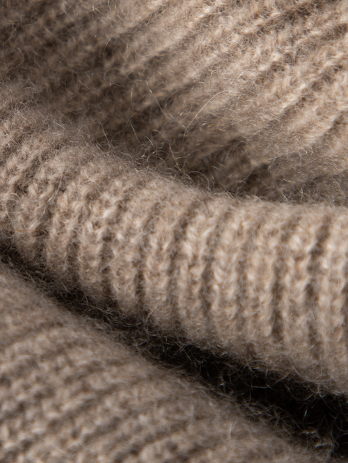 Load image 1 in gallery view. Relaxed Fit Cashmere Hoodie - MEILLEUR MOMENT OFFICIAL STORE NEW YORK 