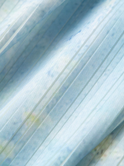 Load image 1 in gallery view. V Neck Pleated Slip Dress