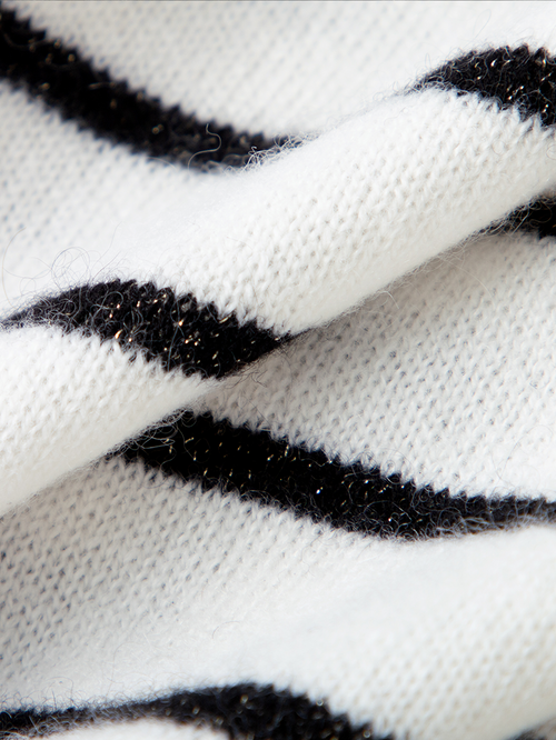 Load image 1 in gallery view. Striped Cashmere Sweater - MEILLEUR MOMENT OFFICIAL STORE NEW YORK 