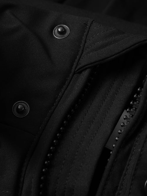 Load image 1 in gallery view. Hooded A-Line Goose Down Jacket