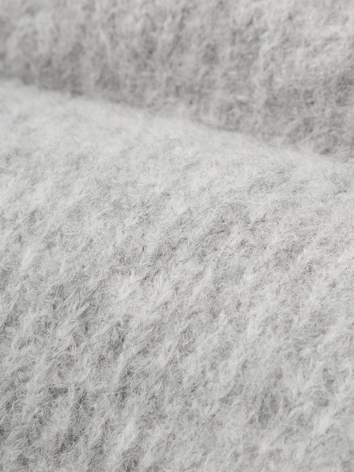 Close-up of gray fabric texture