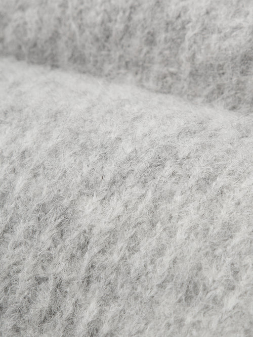 Load image 1 in gallery view. Close-up of gray fabric texture