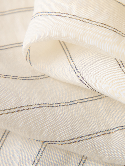 Load image 1 in gallery view. Pinstripe Lyocell Shirt