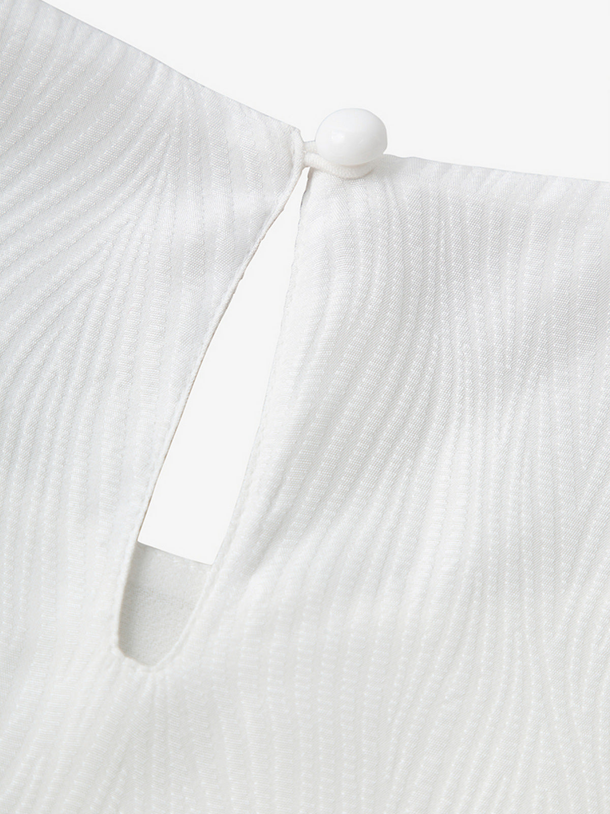 100% Silk Wave Texture Blouse