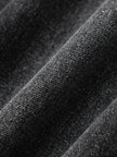 Close-up of textured black fabric