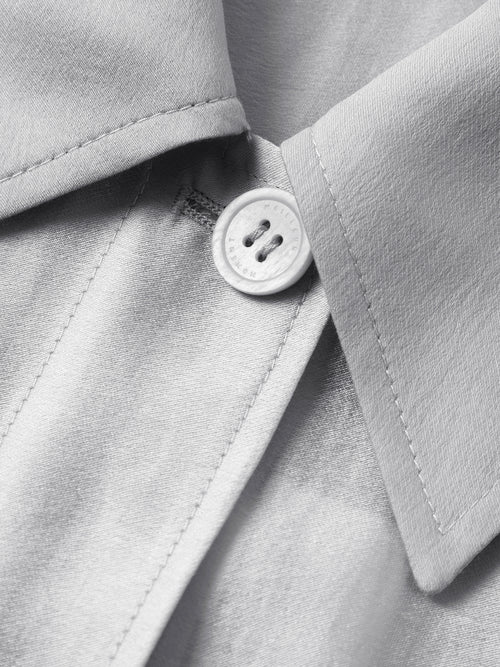 Load image 1 in gallery view. Lyocell Structured Shoulder Lightweight Jacket