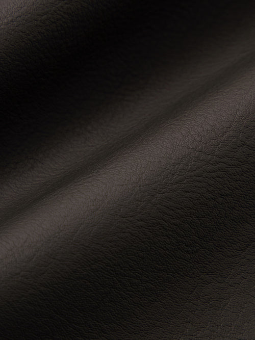 Load image 1 in gallery view. Close-up of dark brown leather texture