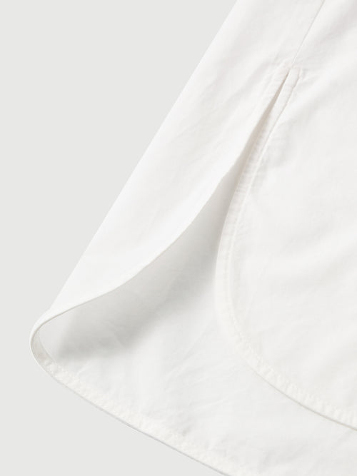 Load image 1 in gallery view. Pure Cotton Tie-Neck Poplin Shirt