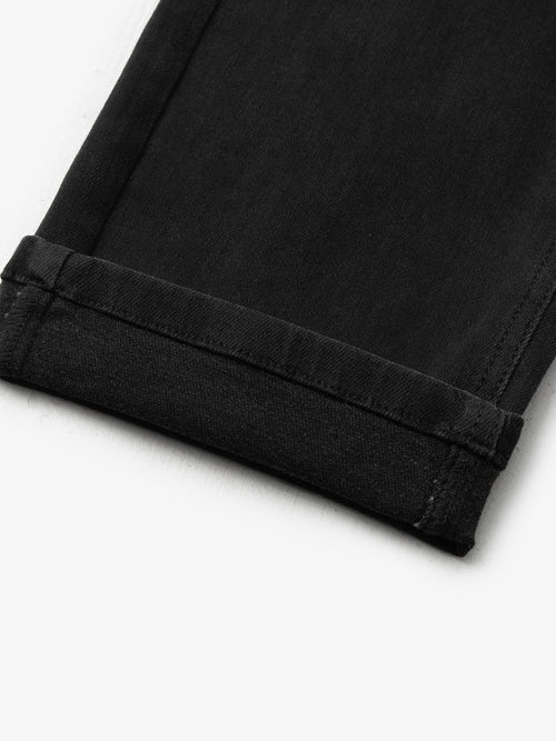 Load image 1 in gallery view. Cropped Cotton Trousers