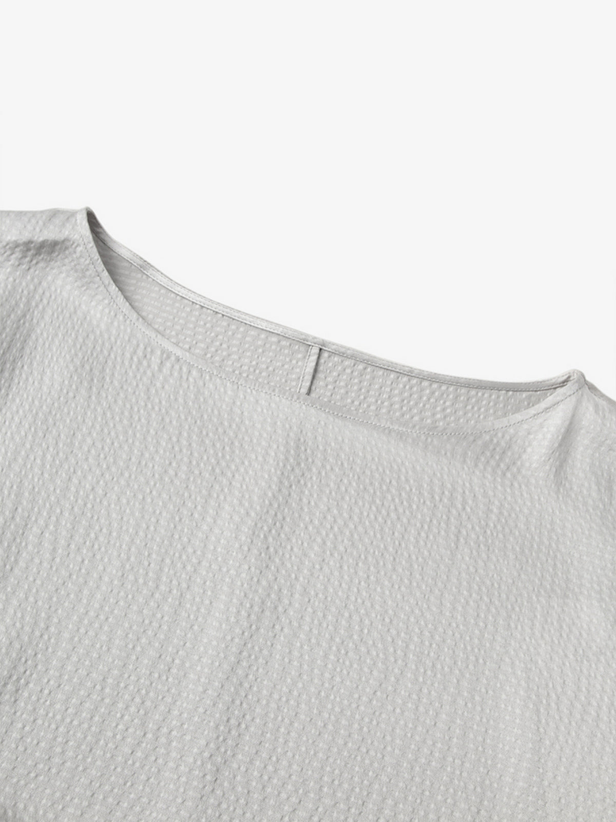 Mid Sleeve 100% Silk Blouse