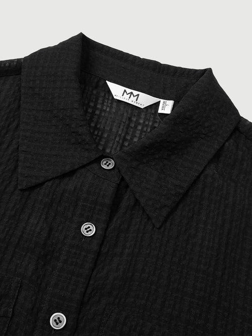 Load image 1 in gallery view. Stripes Texture Shirt