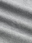 Fitted Gray Ribbed Tank Top