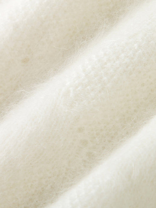Load image 1 in gallery view. V Neck Slouchy Cashmere Sweater