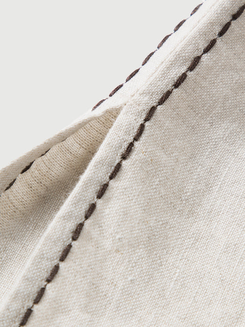 Load image 1 in gallery view. Pure Linen Sleeveless Dress