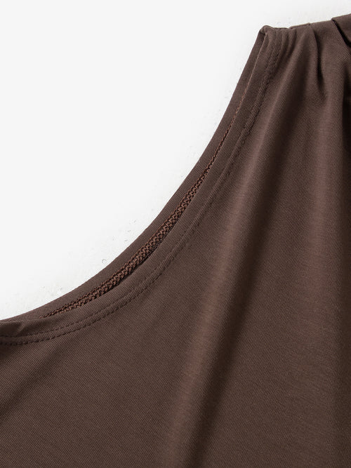 Load image 1 in gallery view. Ruched Fitted Tank