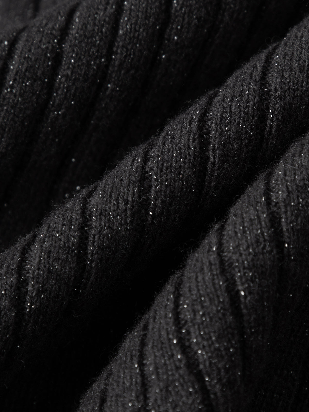 Mock Neck Shift Wool Jersey Dress