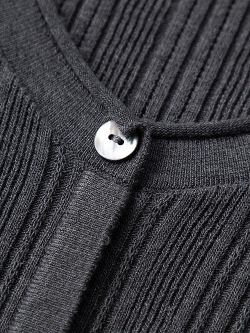 Load image 1 in gallery view. Long-Sleeve Knit Top