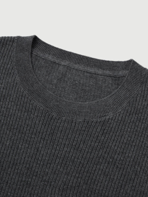 Load image 1 in gallery view. Sleeveless Wool-Blend Knit Dress