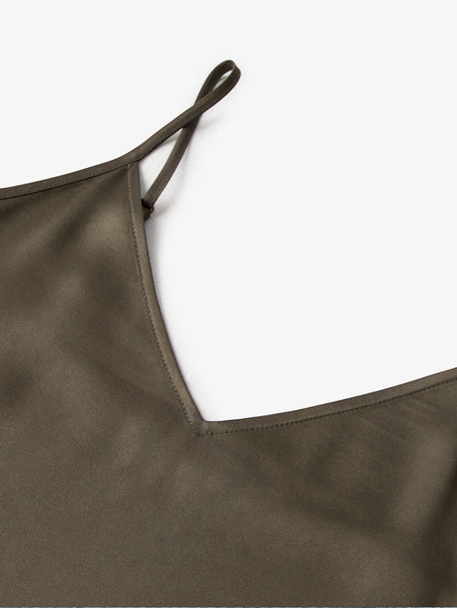 Load image 1 in gallery view. Smooth Acetate Slip Dress