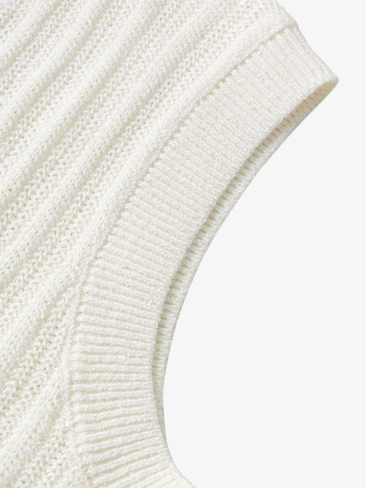 V-Neck Sleeveless Jumper