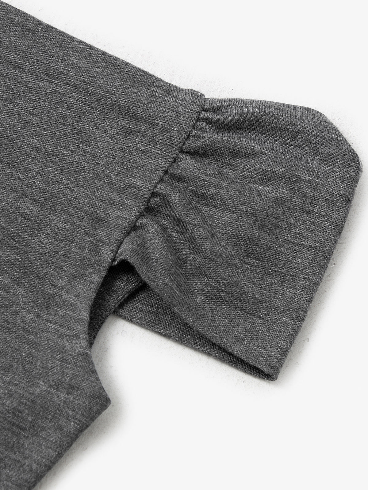 Off-the-Shoulder Fitted Top
